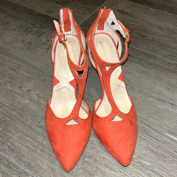 Adrienne Vittadini Shoes - Adrienne Vittadini Orange Heels